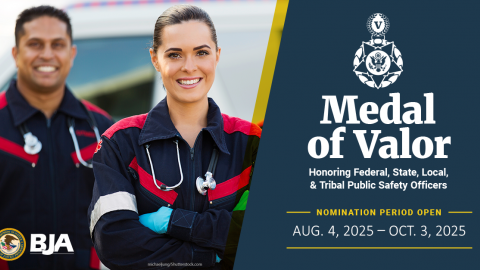 Two Emergency Medical Technicians wearing uniforms and stethoscopes
